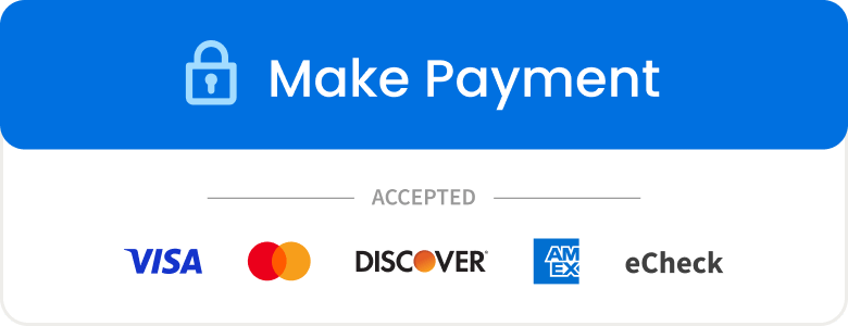 Make a Payment — Visa, Mastercard, Discover, Amex, eCheck accepted